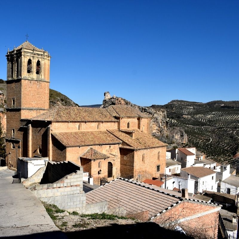 Colomera, pueblo de Granada