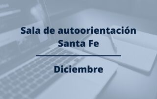 programación sala autoorientación santa fe diciembre