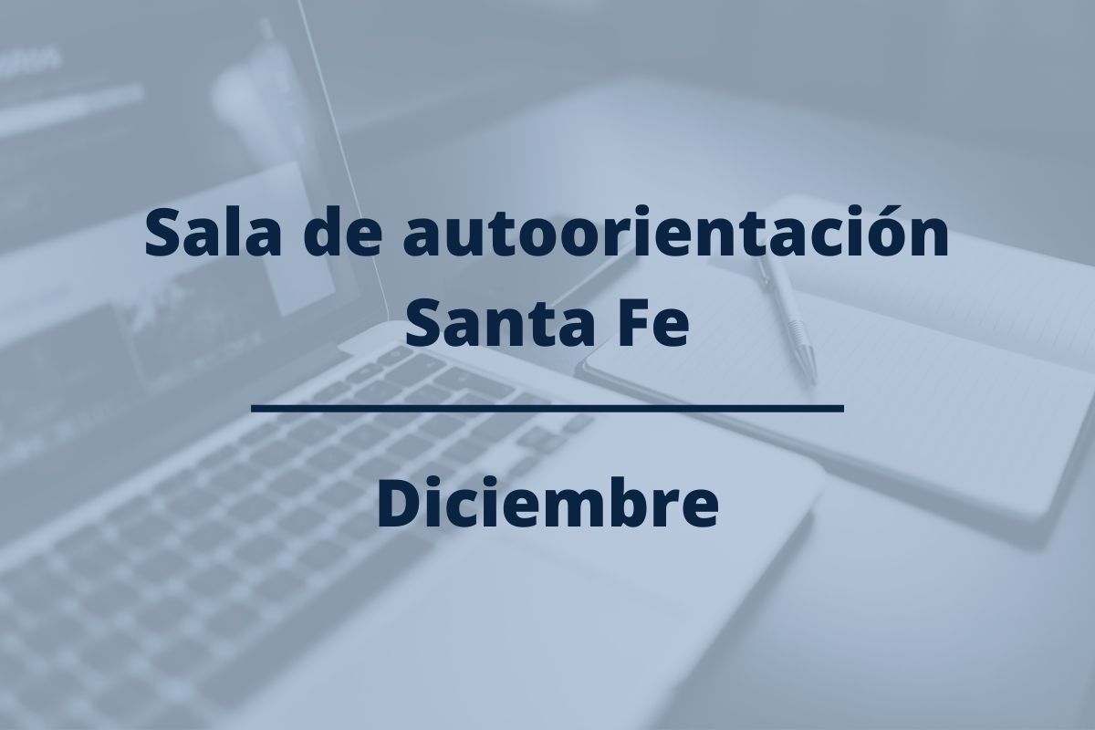 programación sala autoorientación santa fe diciembre