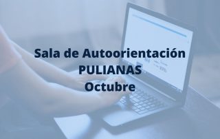 sala de autoorientación de Pulianas en el mes de octubre