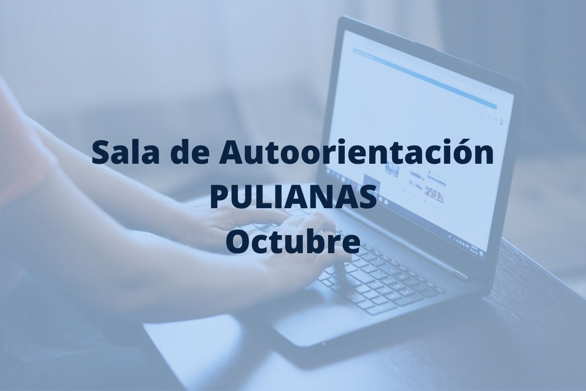 sala de autoorientación de Pulianas en el mes de octubre