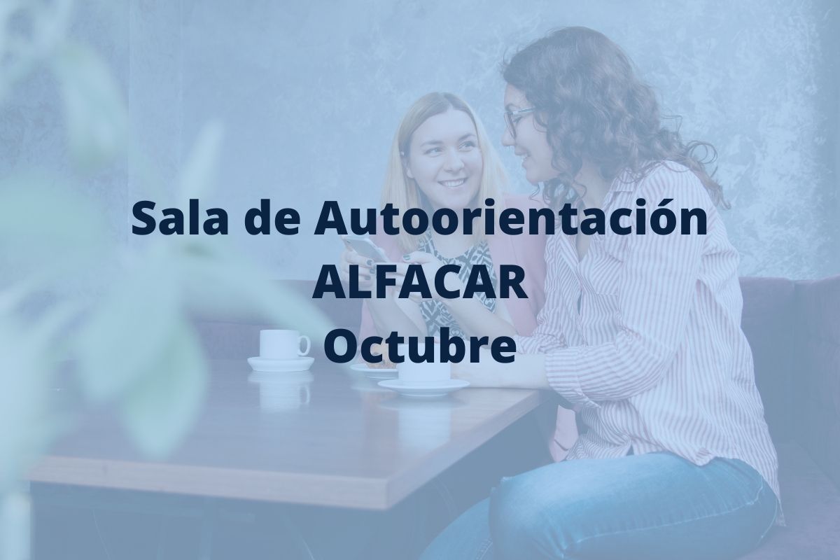 programación sala de autoorientación de Alfacar en octubre