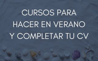 Cursos para hacer en verano y completar tu CV